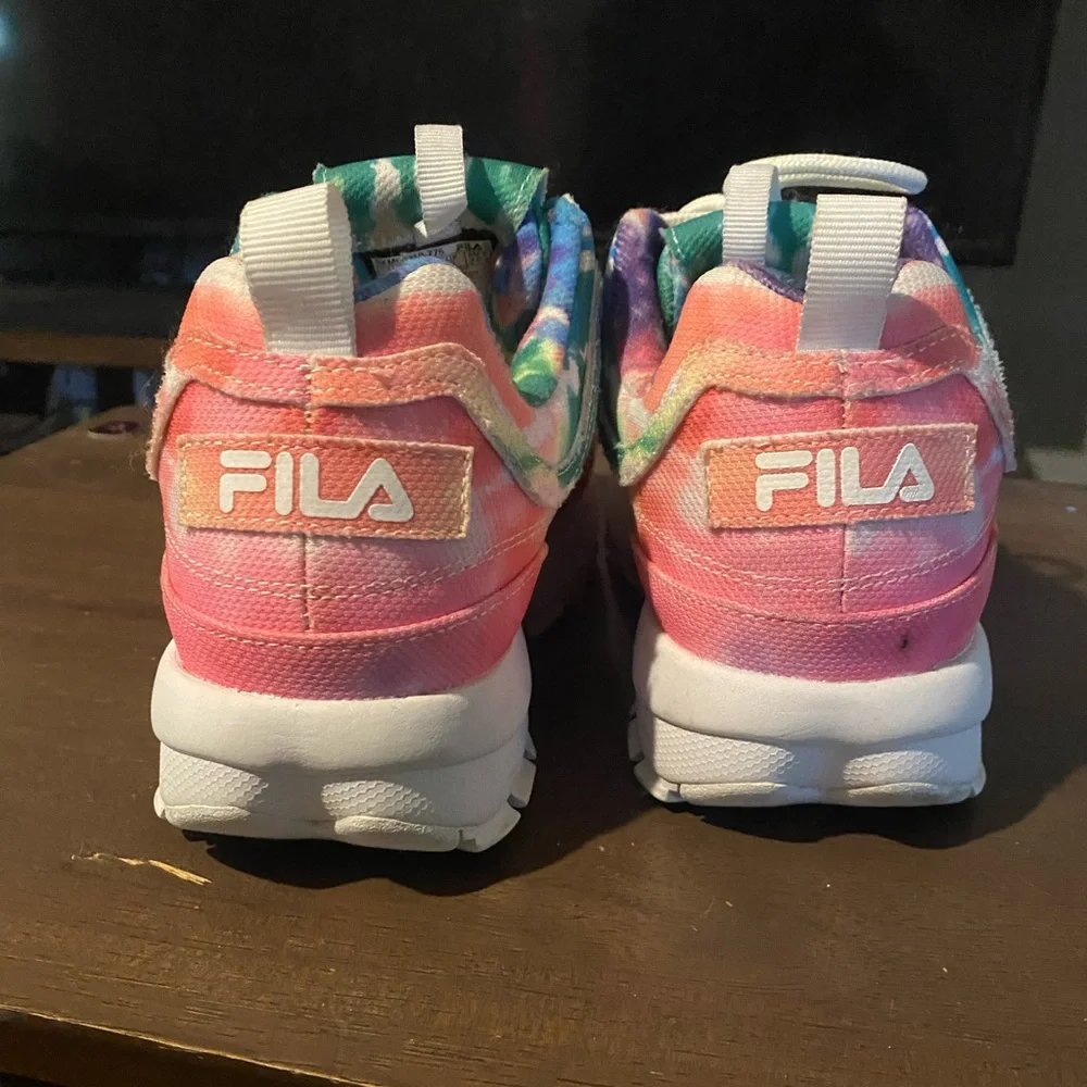 Fila Multicolor Tie-Dye Sneakers - Picture 4 of 9